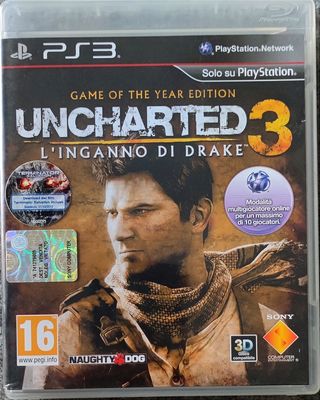 PS3 Videogame: UNCHARTED 3: L'inganno di Drake