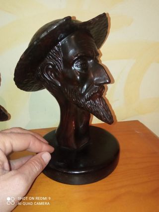 Bustos Don Quijote y Sancho Panza