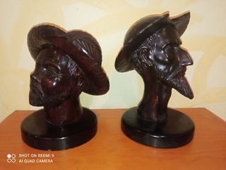 Bustos Don Quijote y Sancho Panza