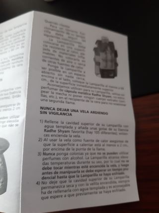 Lamparilla casa de porcelana esencias