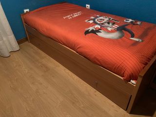 Cama nido armario y balda