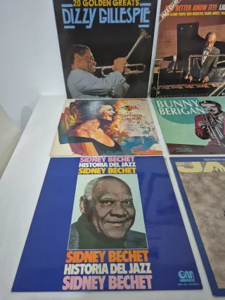 vinilos Jazz 7 x 50 euros