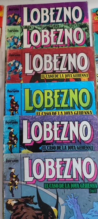 Lote Comics Lobezno - Vision - Spiderman - Superma