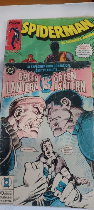 Lote Comics Lobezno - Vision - Spiderman - Superma