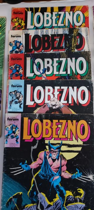 Lote Comics Lobezno - Vision - Spiderman - Superma