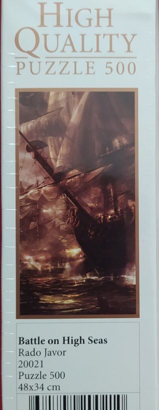 Puzzle Fragata 500 piezas