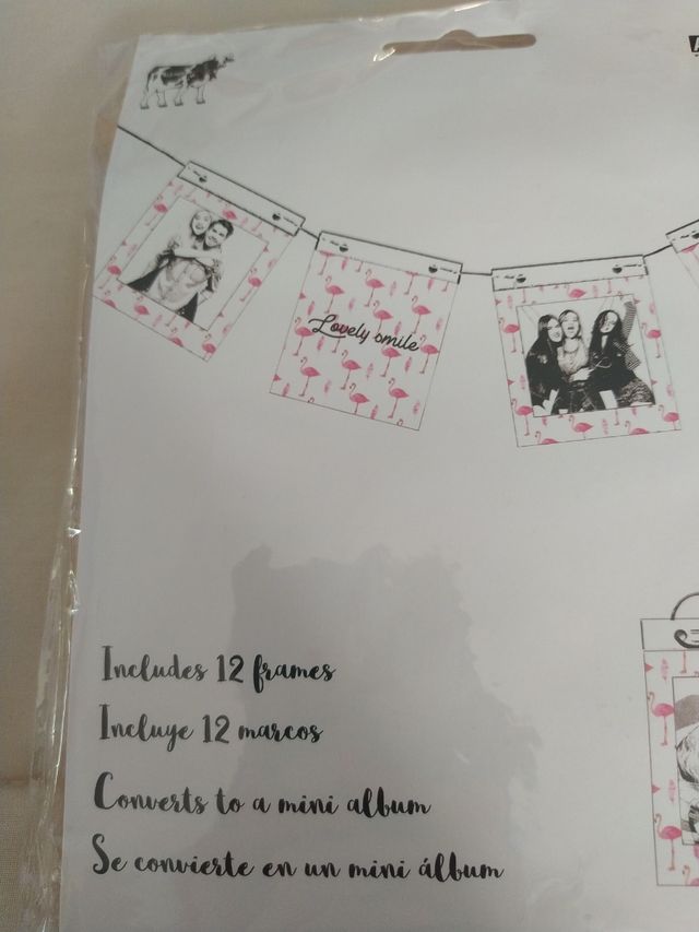 Marcos o mini álbum de fotos