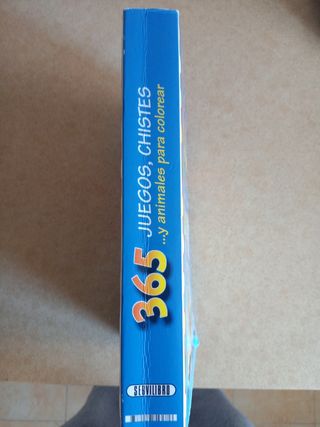 365 juegos, chistes y animales para colorear.