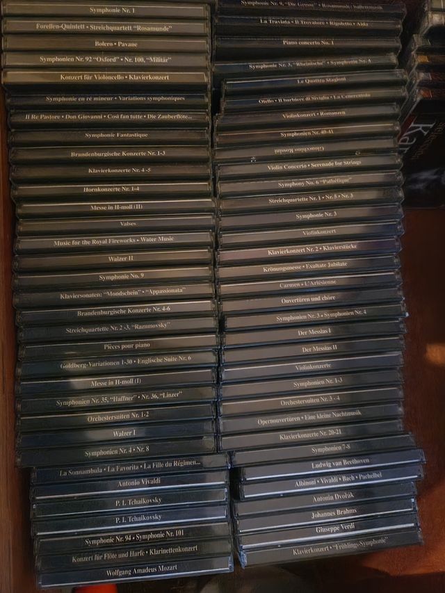 colección 67 CDs de música clásica