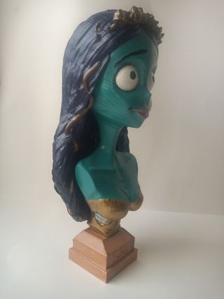 Busto de Emily,la novia cadaver ,Tim Burton