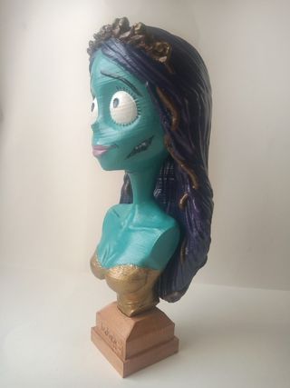 Busto de Emily,la novia cadaver ,Tim Burton
