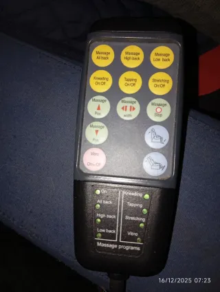 Sofá reclinable con masaje.