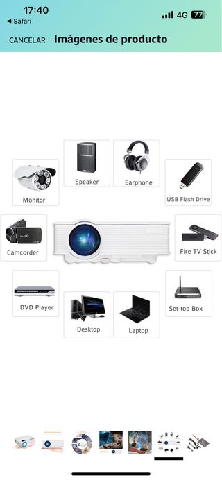 Proyector joyhero