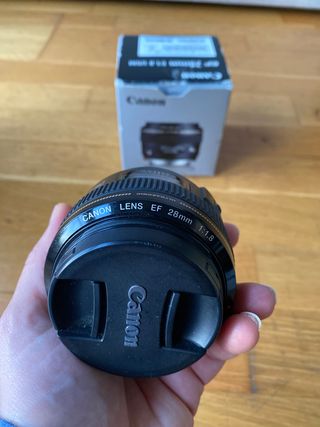 Objetivo canon28 mm 1,8 usm