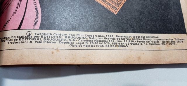 Star Wars. La guerra de las galaxias Año 1979#