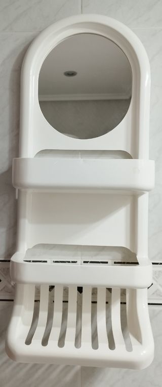 ESTANTERÍA DE BAÑO PVC