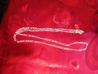 collar de 60 cm plata de ley