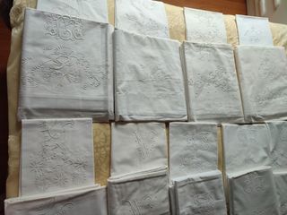 URGE Juegos de sábanas bordadas algodón 100%