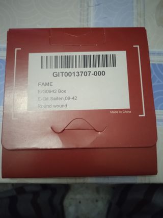 Cuerdas guitarra eléctrica