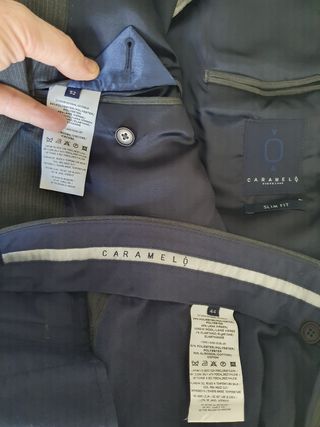 Traje marca Caramelo