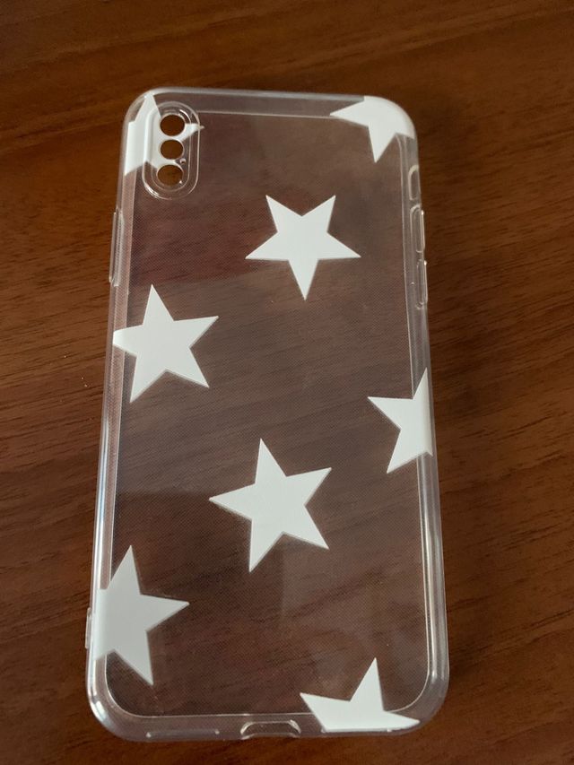 Carcasa funda iphone xs estrellas nueva