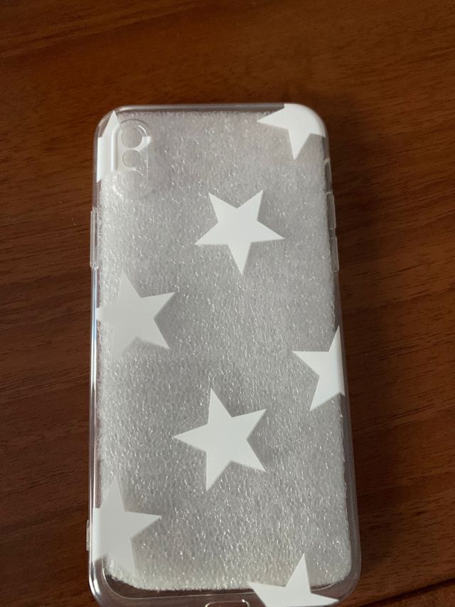 Carcasa funda iphone xs estrellas nueva