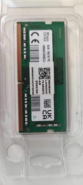 Memoria Ram Ddr4 3200 8x2 gb(16gb)