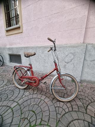 Bianchi Aquiletta Graziella Originale - Vélo Pliant Vintage Bleu 1960