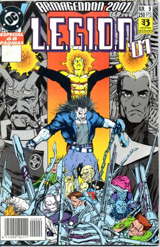 COMIC : ARMAGEDDON 2001 Nº 9 DC - ZINCO