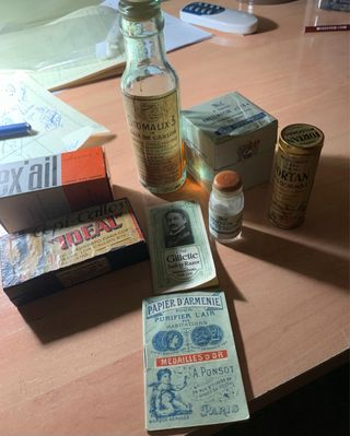 Documentos farmacia antiguas 