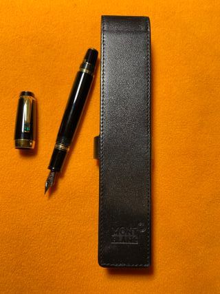 Penna stilografica smeraldo Montblanc Boheme P.V.