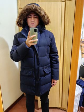 Parka plumas Massimo Dutti