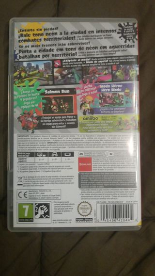 Nintendo SWITCH Splatoon 2