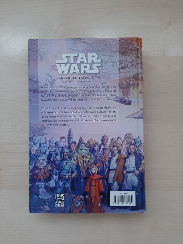 Libro completo della saga di Star Wars