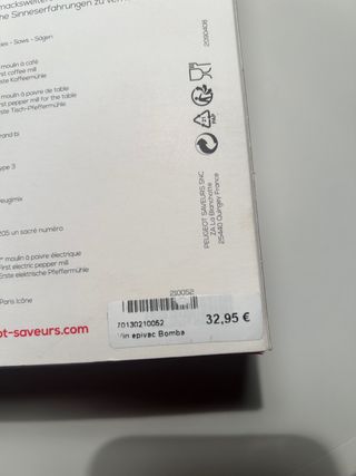 Bomba vacío vino peugeot