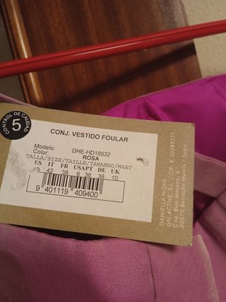 SIN ESTRENAR Vestido de fiesta