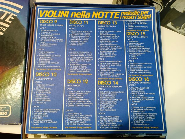 'violino nella notte" vinile dischi 33 giri