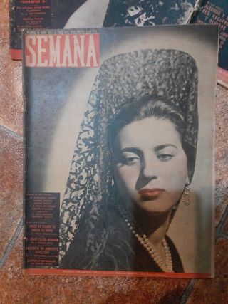 LOTE 8 REVISTA SEMANA AÑOS 40/50