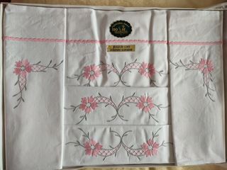 Juegos de sábanas 135x190 bordados