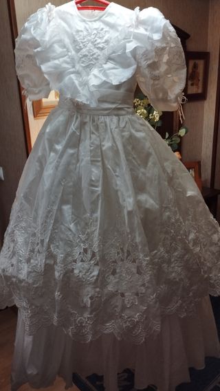vestido primera comunión niña
