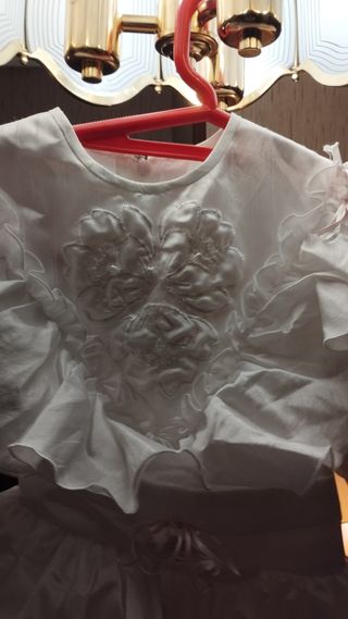 vestido primera comunión niña