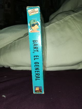 Cinta vhs de los Simpson