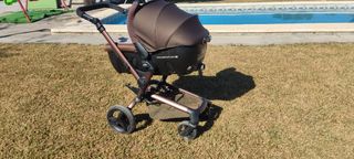 Carro  de bebe con capota, maxicosi y silla paseo