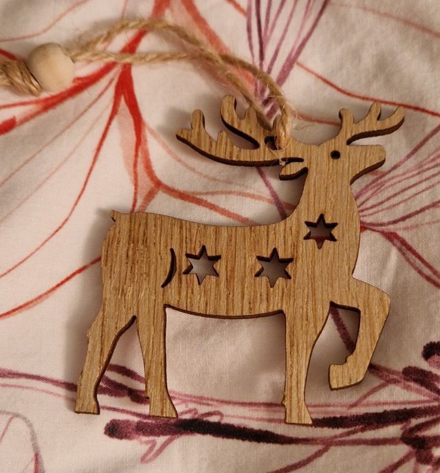 3 addobbi natalizi in legno