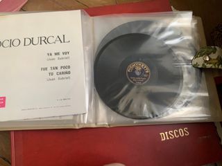 Unos 21 discos para gramófono