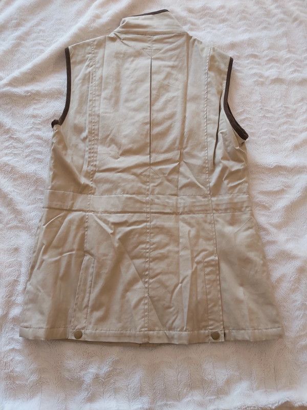 Colete cargo acolchoado bege XL, Sacoor Brothers