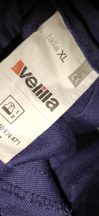 Pantalón marino trabajo reflectante XL