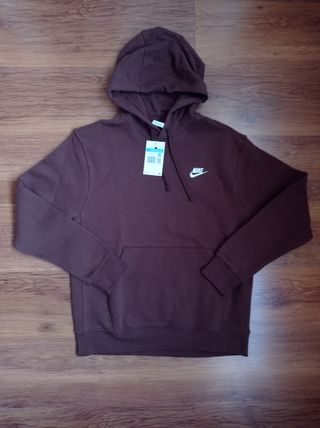 Sudadera Nike con Capucha Marrón 