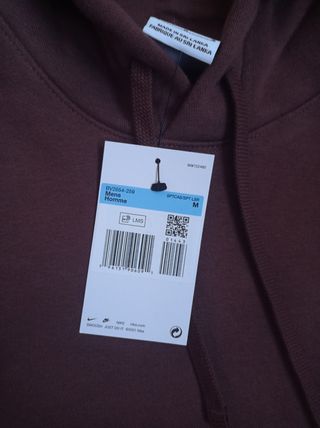 Sudadera Nike con Capucha Marrón 
