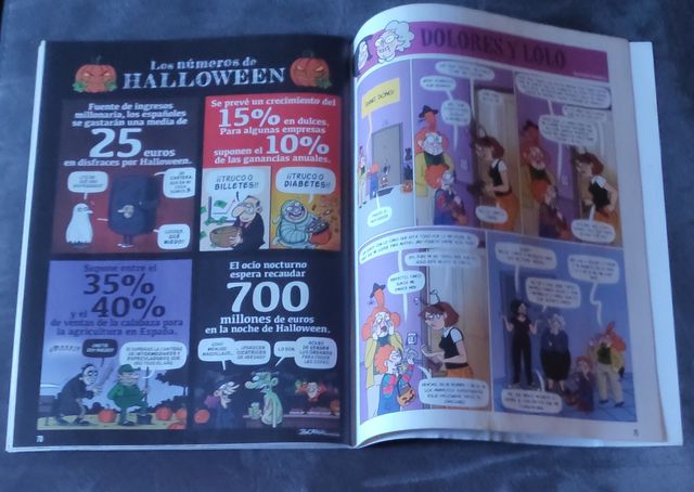 Revista el Jueves n° 2370 Halloween 2022